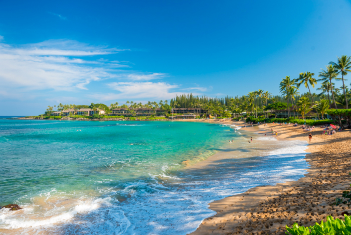 Napili Bay Beach, Maui, Hawaii.
